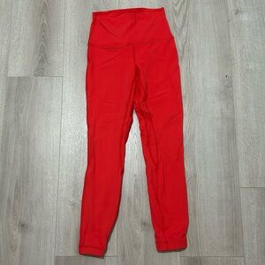 Lululemon align leggings in color Hot Heat (I think!) size 4.